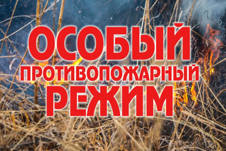 Особый противопожарный режим. Особый противопожарный режим.